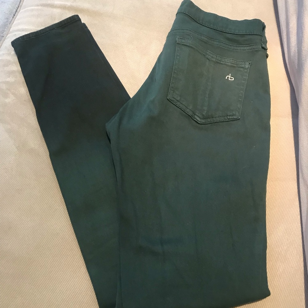 Rag & Bone Hunter Green Jeans